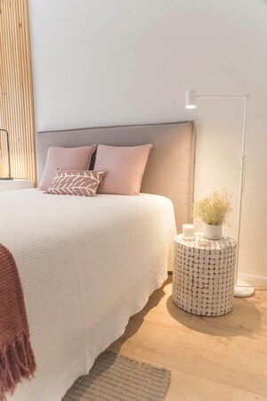 Bedroom in 3 BHK Apartment at Lodha Marq, Tardeo – for Sale