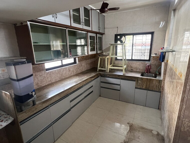 Kitchen, deepa-chs-aundh 2 Bedroom 930 Sq.Ft. Apartment In Aundh Pune 9508643