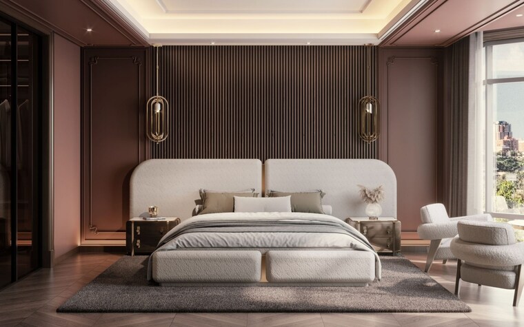 Bedroom, lodha-marq 5 Bedroom 3200 Sq.Ft. Apartment In Tardeo Mumbai 9508653