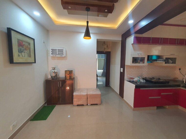 Living Room, omkar-royal-nest 3 Bedroom 1600 Sq.Ft. Apartment In Tech Zone 4 Greater Noida Greater Noida 9508671