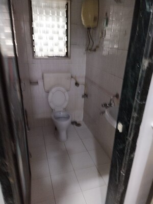 Bathroom in 2 BHK Apartment at Shree Ravechi Apartments, Kopar Khairane – for Rent
