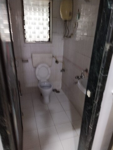 Bathroom in 2 BHK Apartment at Shree Ravechi Apartments, Kopar Khairane – for Rent