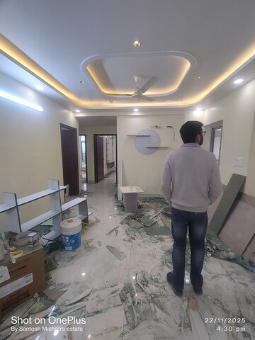 Living Room in 3 BHK Builder Floor at Sector 19 Dwarka – for Rent