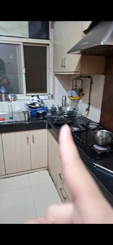 Kitchen in 1 BHK Apartment at Sampada Sagar Apartments, Sector 62 – for Rent