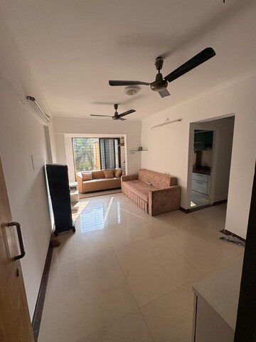Living Room in 1 BHK Apartment at Raheja Acropolis, Deonar – for Rent