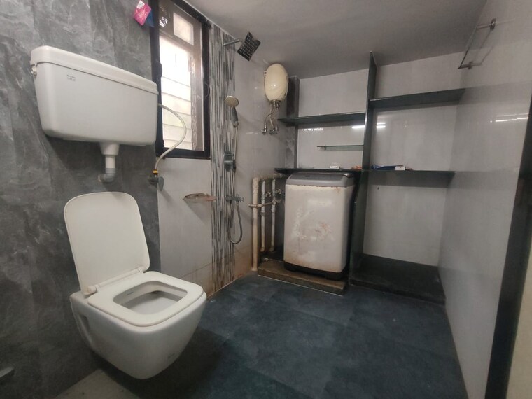 Bathroom, shree-ravechi-apartments 2 Bedroom 1000 Sq.Ft. Apartment In Kopar Khairane Navi Mumbai 9508754