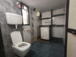 Bathroom in 2 BHK Apartment at Shree Ravechi Apartments, Kopar Khairane – for Rent