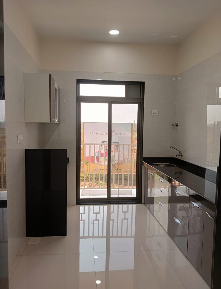 Kitchen, deep-sky 1 Bedroom 650 Sq.Ft. Apartment In Vasai East Palghar 9508766