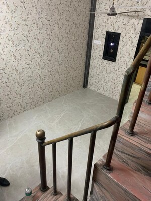 Staircase in 2 BHK Apartment at Kopar Khairane – for Rent