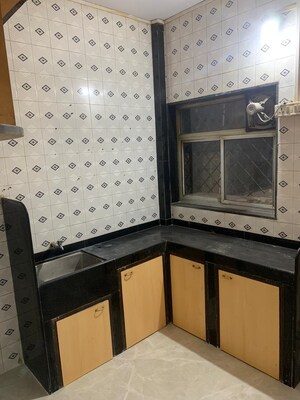 Kitchen in 2 BHK Apartment at Kopar Khairane – for Rent