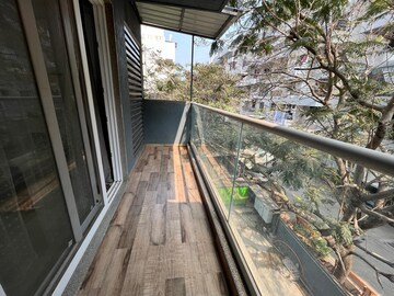 Balcony in 2 BHK Apartment at LMS Finswell Woods, Viman Nagar – for Rent