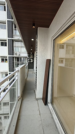 Balcony in 2 BHK Apartment at Sugee Atharva, Prabhadevi – for Rent
