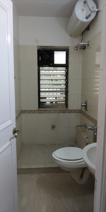 Bathroom in 3 BHK Apartment at Villa Rosa Apartment, Bandra West – for Rent