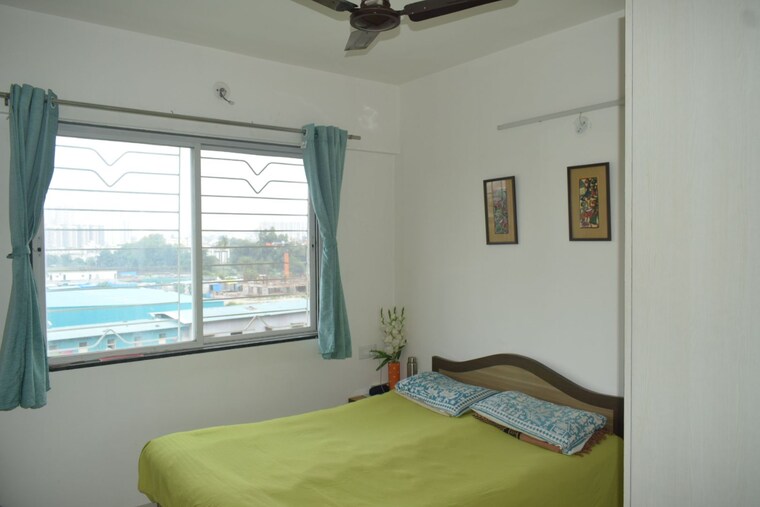 Bedroom, colonnade-apartment 2 Bedroom 1100 Sq.Ft. Apartment In Kharadi Pune 9508799