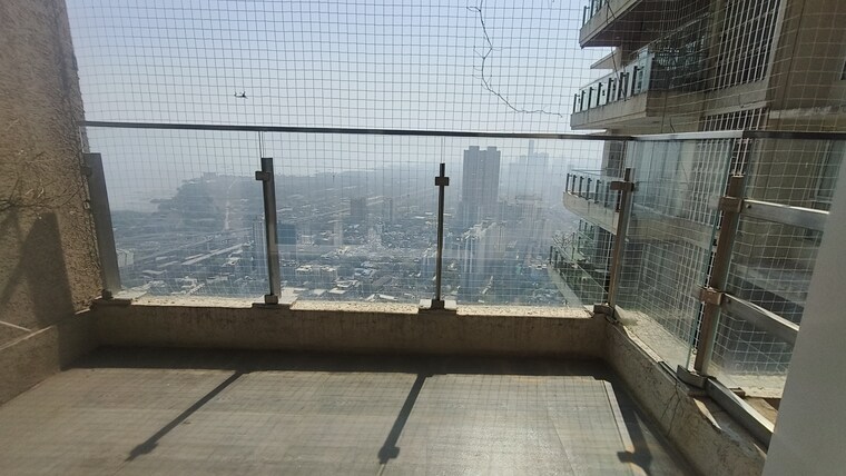 Balcony, lnt-crescent-bay-t5 3 Bedroom 1425 Sq.Ft. Apartment In Parel Mumbai 9508809
