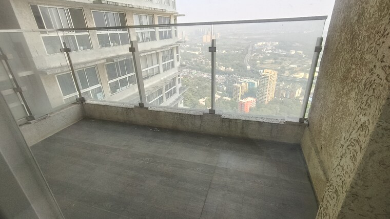 Balcony, lnt-crescent-bay-t5 3 Bedroom 1425 Sq.Ft. Apartment In Parel Mumbai 9508821