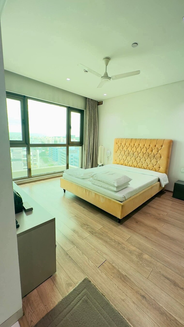 Bedroom, panchshil-one-north 3.5 Bedroom 3100 Sq.Ft. Apartment In Magarpatta City Pune 9508830