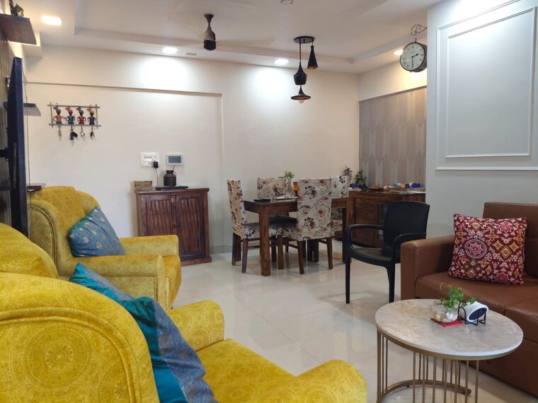 Living Room, hubtown-hill-crest 3 Bedroom 1485 Sq.Ft. Apartment In Andheri East Mumbai 9508831