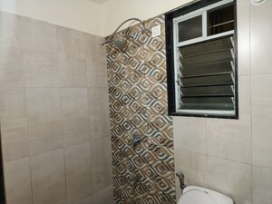 Bathroom in 3 BHK Apartment at Kamalraj Datta Vihar, Moshi – for Rent