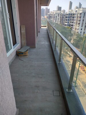 Balcony in 4 BHK Apartment at Om Grand Pallazo, Prabhadevi – for Sale