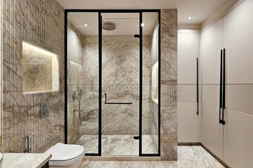 Building Lobby in 4 BHK Apartment at Suvidha Emerald, Dadar West – for Sale