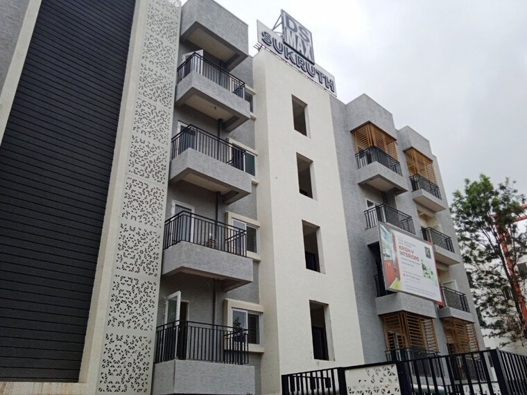 Exterior View, ds-max-sukruth 3 Bedroom 1290 Sq.Ft. Apartment In Madiwala Bangalore 9508862
