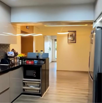 Kitchen in 3 BHK Apartment at Silverlite 56 West, Vile Parle West – for Sale