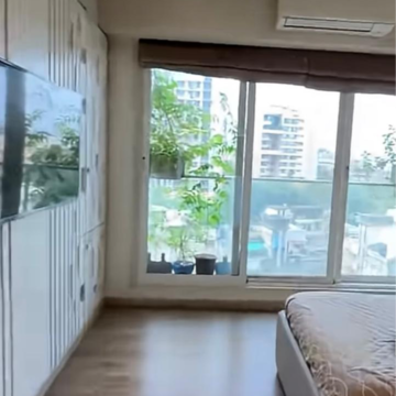 Bedroom in 3 BHK Apartment at Silverlite 56 West, Vile Parle West – for Sale