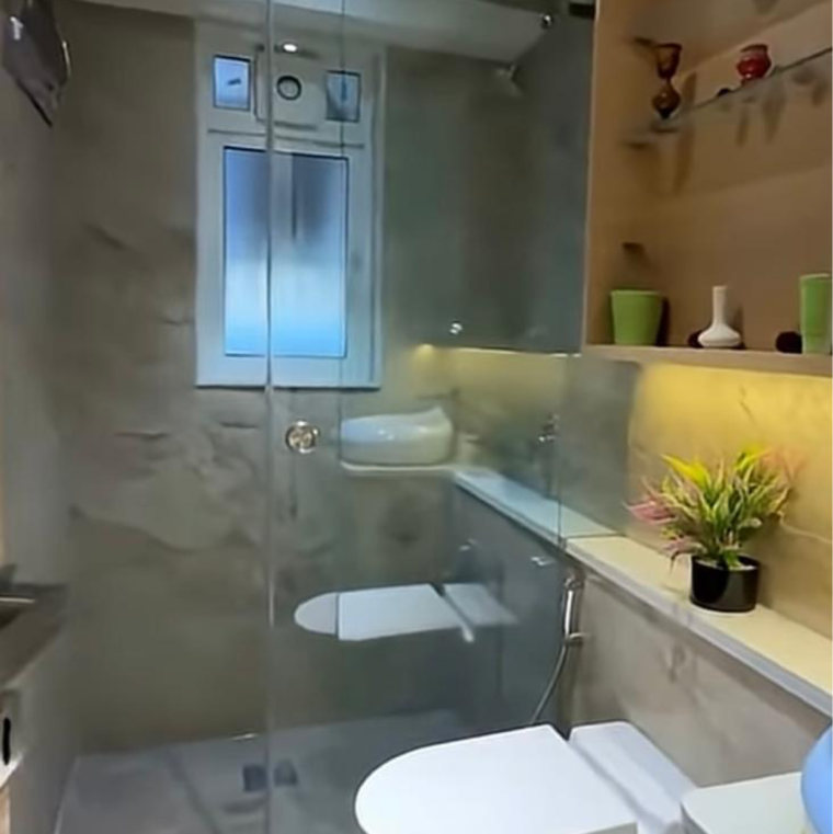 Attached Bathroom, silverlite-56-west 3 Bedroom 1420 Sq.Ft. Apartment In Vile Parle West Mumbai 9508882