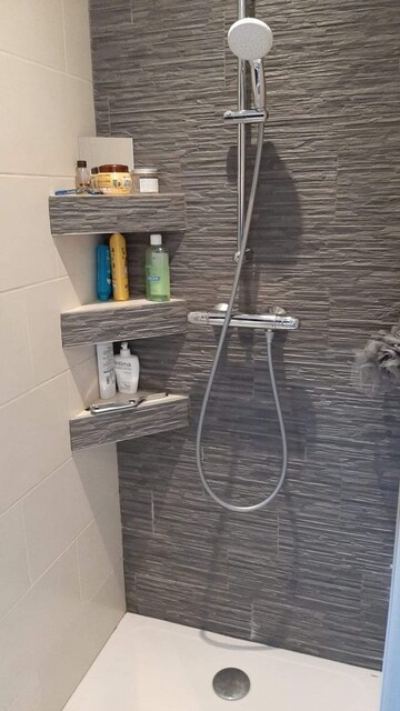 Staircase in 2 BHK Apartment at Amann Marina, Worli – for Rent