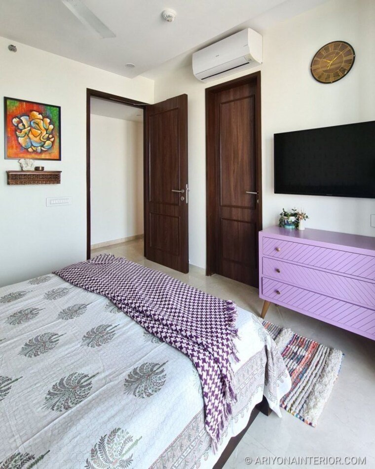 Bedroom, amann-marina 2 Bedroom 800 Sq.Ft. Apartment In Worli Mumbai 9508901
