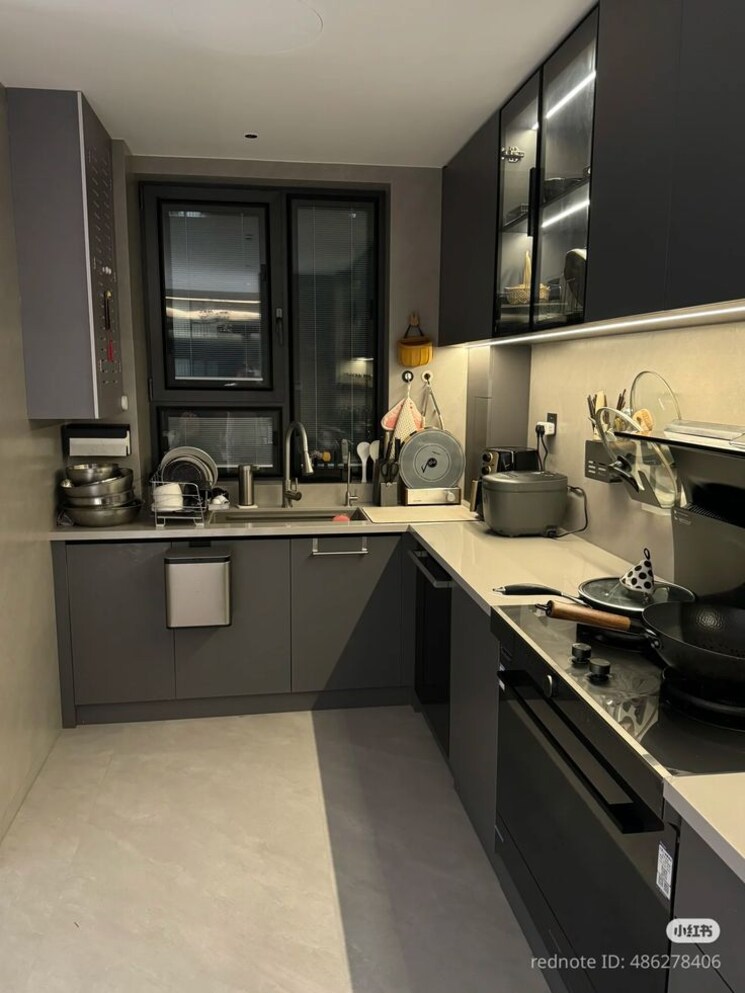 Kitchen, chandak-cornerstone 2 Bedroom 584 Sq.Ft. Apartment In Worli Mumbai 9508914