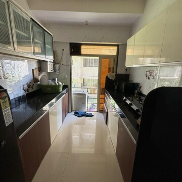 Kitchen in 2 BHK Apartment at Oxford Apartments Bandra West, St. Peters Colony – for Rent