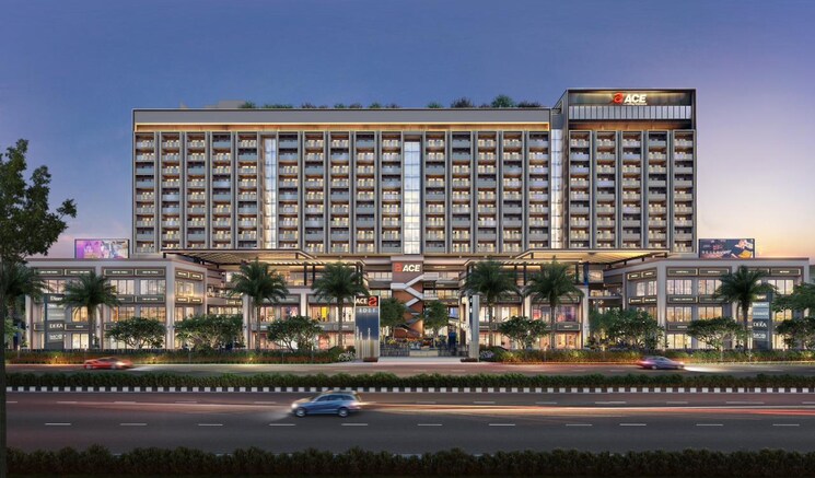 Exterior View, ace-edit Studio 780 Sq.Ft. Apartment In Sector 22d Yamuna Expressway Greater Noida 9508920