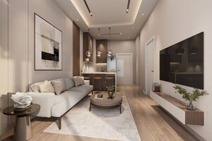 Living Room in Studio Apartment at ACE Edit, Sector 22d Yamuna Expressway – for Sale