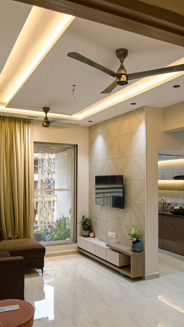 Team Area in 1 BHK Apartment at Godrej Serenity, Chembur – for Rent