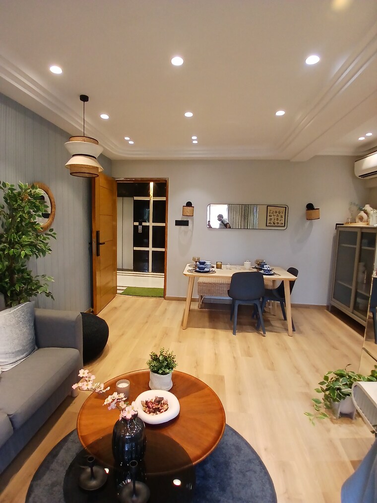 Living Room, astha-kalash 1 Bedroom 483 Sq.Ft. Apartment In Goregaon West Mumbai 9508941