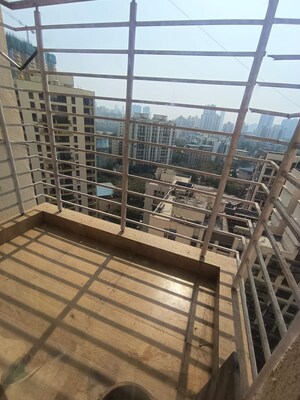 Balcony in 2 BHK Apartment at Shree Tirupati Siddeshwar Gardens Villa, Dhokali – for Rent