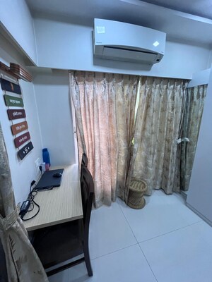 Master Bedroom in 1 BHK Apartment at Sethia Sea View, Goregaon West – for Rent