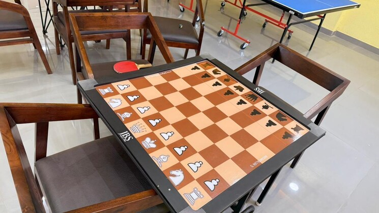 Team Area, okay-plus-solitaire-suites Studio 407 Sq.Ft. Apartment In Ramnagariya Jaipur 9509005