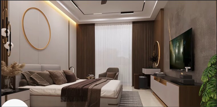 Living Room, manikonda 3 Bedroom 1660 Sq.Ft. Apartment In Manikonda Hyderabad 9509021