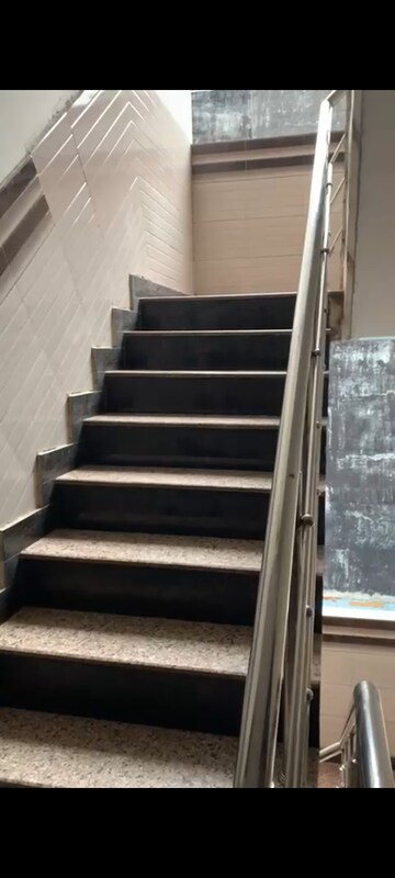 Staircase in 2 BHK Builder Floor at Rail Vihar Apartment Indirapuram, Indrapuram – for Rent