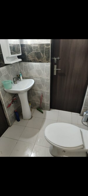 Bathroom in 1 BHK Apartment at Supertech Ecovillage II, Sector 16b Greater Noida – for Rent