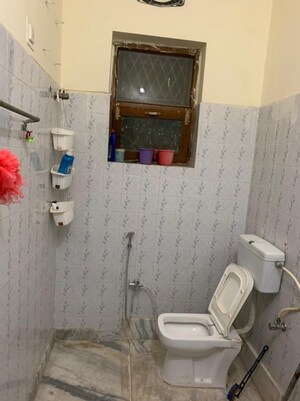 Bathroom in 3.5 BHK Builder Floor at Sector 15 – for Rent