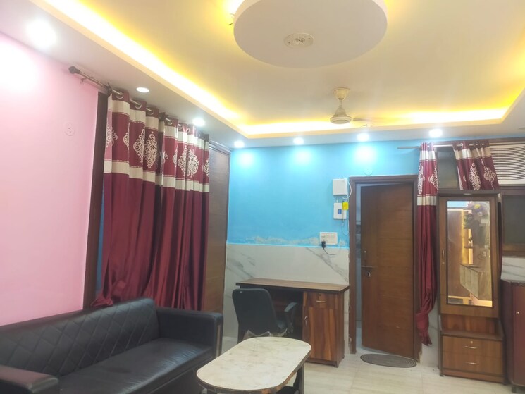 Living Room, freedom fighters enclave 1 RK 380 Sq.Ft. Builder Floor In Freedom Fighters Enclave Delhi 9509090