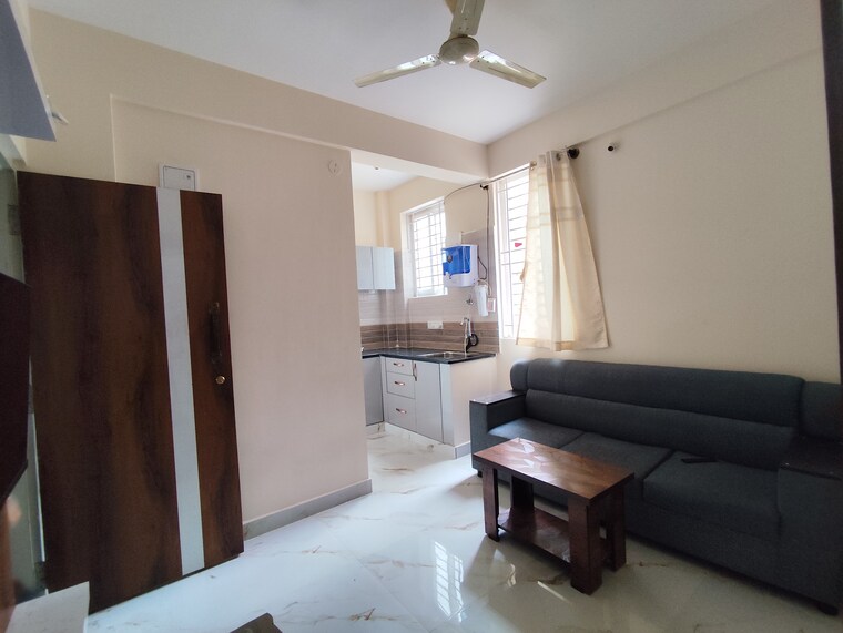 Living Room, sg palya 1 Bedroom 600 Sq.Ft. Apartment In Sg Palya Bangalore 9509094