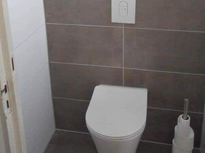 Bathroom in  Office Space at Kanakia Spaces Wall Street, Andheri East – for Rent