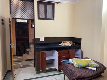 Kitchen in 1 BHK Builder Floor at Kalkaji – for Rent