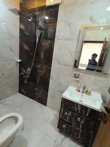 Attached Bathroom in 1 BHK Apartment at Freedom Fighters Enclave – for Rent