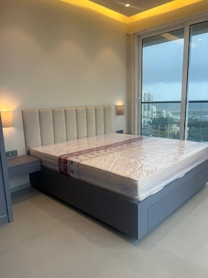 Bedroom in 2 BHK Apartment at Vraj Tiara, Worli – for Rent